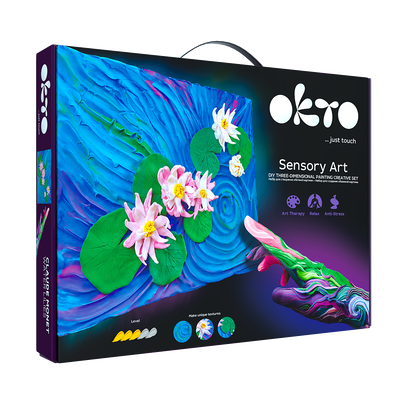 OKTO Sensory Art об'ємна картина Водяні лілії 10003 фото