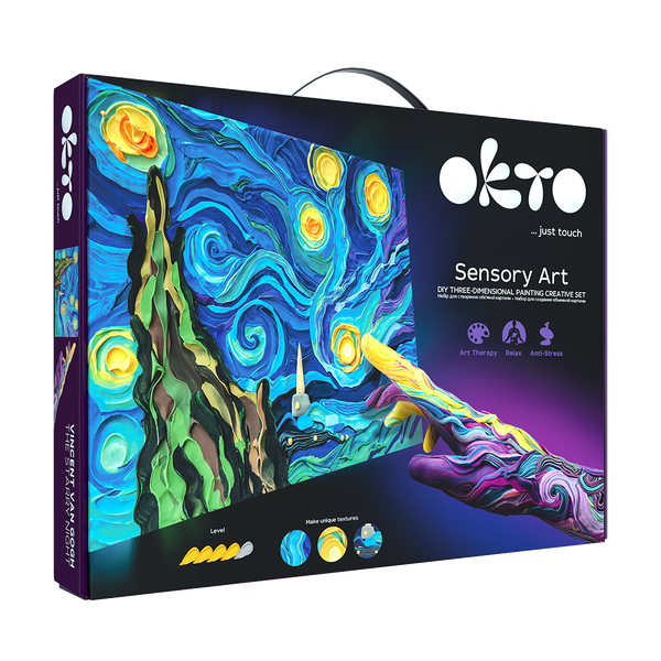 OKTO Sensory Art об'ємна картина Зоряна ніч 10005 фото